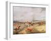 Hunting Scene, Drawing the Cover-Henry Thomas Alken-Framed Giclee Print