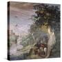 Hunting Scene, Fresco-Antonio Tempesta-Stretched Canvas