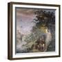 Hunting Scene, Fresco-Antonio Tempesta-Framed Giclee Print