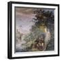 Hunting Scene, Fresco-Antonio Tempesta-Framed Giclee Print