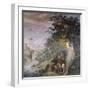 Hunting Scene, Fresco-Antonio Tempesta-Framed Giclee Print