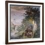 Hunting Scene, Fresco-Antonio Tempesta-Framed Giclee Print