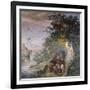 Hunting Scene, Fresco-Antonio Tempesta-Framed Giclee Print