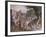 Hunting Scene, Fresco-Antonio Tempesta-Framed Giclee Print