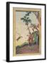 Hunting Scene, January 1861-Utagawa Yoshiiku-Framed Giclee Print