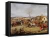 Hunting Scene, the Meet-Henry Thomas Alken-Framed Stretched Canvas