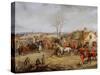 Hunting Scene, the Meet-Henry Thomas Alken-Stretched Canvas