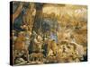 Hunting Scene with Imaginary Florence-Federico Zuccaro-Stretched Canvas