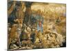 Hunting Scene with Imaginary Florence-Federico Zuccaro-Mounted Giclee Print