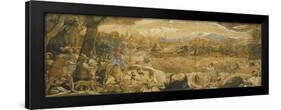 Hunting Scene with Imaginary Florence-Federico Zuccaro-Framed Giclee Print