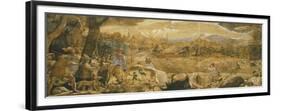 Hunting Scene with Imaginary Florence-Federico Zuccaro-Framed Giclee Print