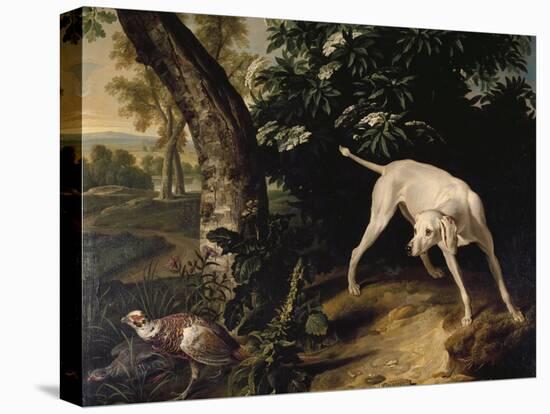 Hunting Scene-Alexandre-Francois Desportes-Stretched Canvas