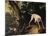 Hunting Scene-Alexandre-Francois Desportes-Mounted Giclee Print