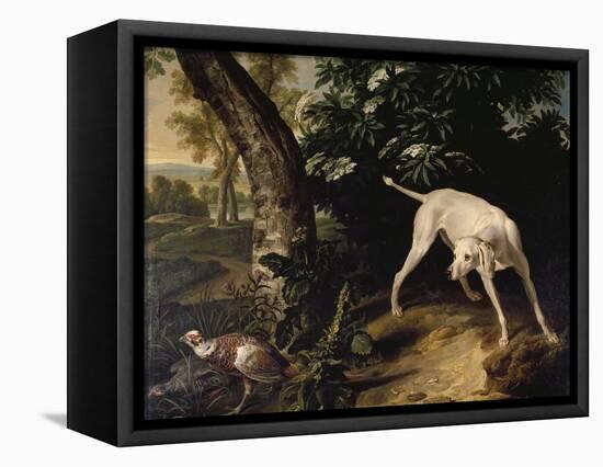 Hunting Scene-Alexandre-Francois Desportes-Framed Stretched Canvas