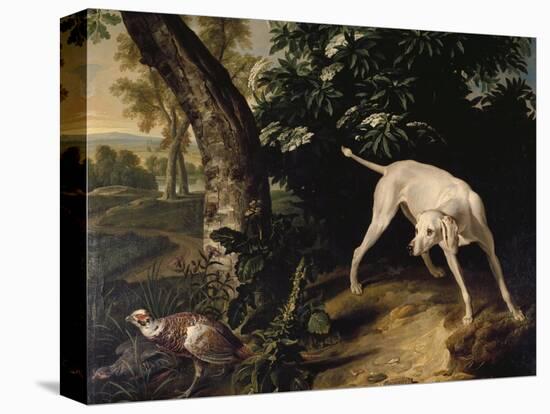 Hunting Scene-Alexandre-Francois Desportes-Stretched Canvas