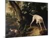 Hunting Scene-Alexandre-Francois Desportes-Mounted Giclee Print