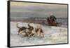 Hunting Scene-Sergey Semyonovich Voroshilov-Framed Stretched Canvas