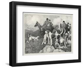 Hunting Scene-Robert Polhill Bevan-Framed Premium Giclee Print