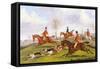 Hunting Scene-Henry Thomas Alken-Framed Stretched Canvas