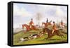 Hunting Scene-Henry Thomas Alken-Framed Stretched Canvas