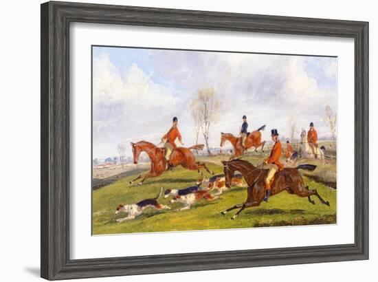 Hunting Scene-Henry Thomas Alken-Framed Giclee Print