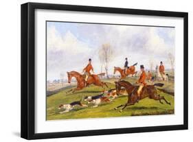 Hunting Scene-Henry Thomas Alken-Framed Giclee Print