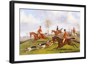 Hunting Scene-Henry Thomas Alken-Framed Giclee Print