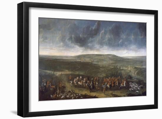 Hunting Scene-null-Framed Giclee Print