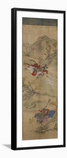 Hunting Scene-null-Framed Giclee Print