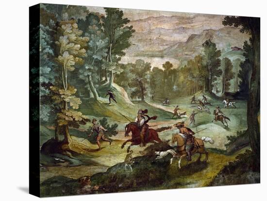 Hunting Scene-Antonio Tempesta-Stretched Canvas