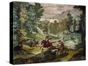 Hunting Scene-Antonio Tempesta-Stretched Canvas