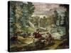 Hunting Scene-Antonio Tempesta-Stretched Canvas