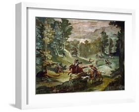 Hunting Scene-Antonio Tempesta-Framed Giclee Print