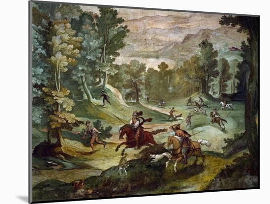 Hunting Scene-Antonio Tempesta-Mounted Giclee Print