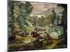 Hunting Scene-Antonio Tempesta-Mounted Giclee Print