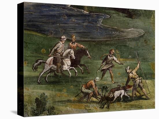 Hunting Scene-Antonio Tempesta-Stretched Canvas