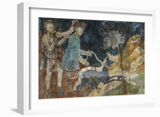 Hunting Scenes, 1292-Azzo of Masetto-Framed Giclee Print