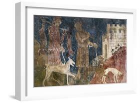 Hunting Scenes, 1292-Azzo of Masetto-Framed Giclee Print