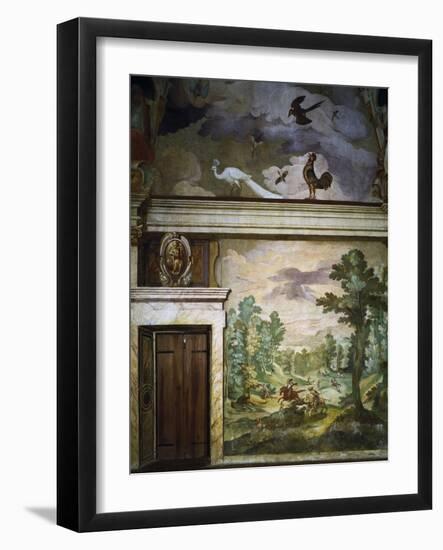 Hunting Scenes, Fresco-Antonio Tempesta-Framed Giclee Print