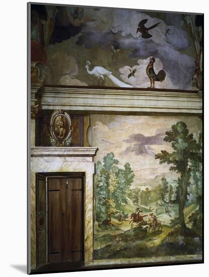 Hunting Scenes, Fresco-Antonio Tempesta-Mounted Giclee Print