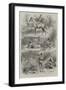 Hunting Sketches Among the Indians of Minnesota-null-Framed Giclee Print