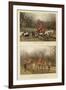 Hunting Sketches by G L Harrison-null-Framed Giclee Print