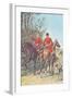 Hunting Team (1892)-J^ Condamy-Framed Art Print