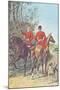 Hunting Team (1892)-J^ Condamy-Mounted Art Print