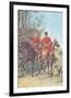 Hunting Team (1892)-J^ Condamy-Framed Art Print