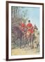 Hunting Team (1892)-J^ Condamy-Framed Art Print