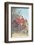 Hunting Team (1892)-J^ Condamy-Framed Art Print