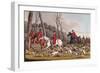 Hunting: “” the Fox Hunt”” English Lithography by Henri Alken (1774-1850) 19Th Century Paris, B.N.-Henry Thomas Alken-Framed Giclee Print