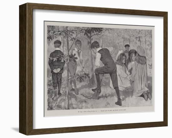 Hunting the Fox-Arthur Herbert Buckland-Framed Giclee Print