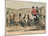 Hunting the Hounds, 1865-John Leech-Mounted Giclee Print